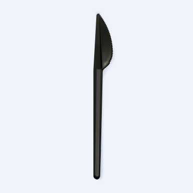 Нож столовый «Пикник» (черный)